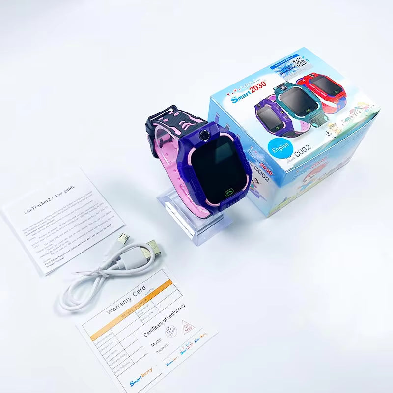 Smartberry C002 Kids Smartwatch (2G SIM + Tracking)