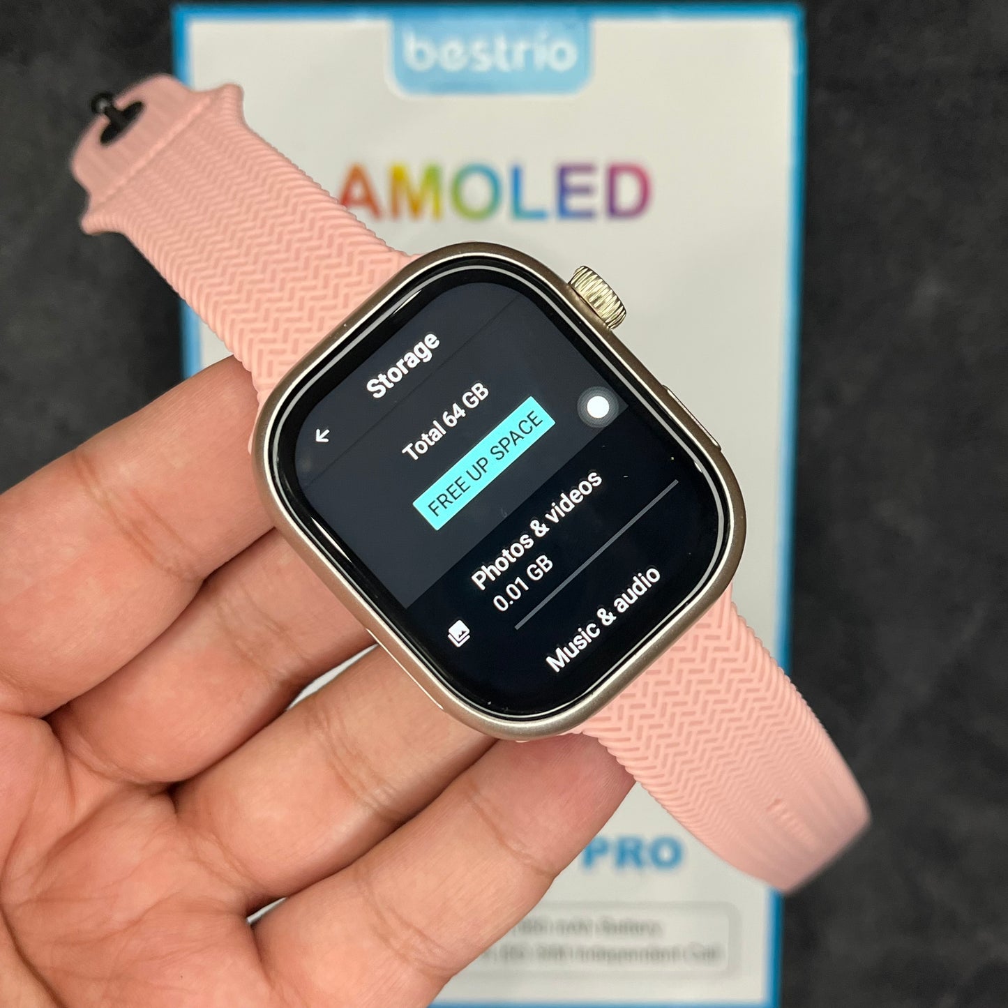 Bestrio BL01 5G Android Smartwatch – 4GB RAM & 64GB Storage | 1.6″ AMOLED Smartwatch