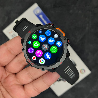 CY02 5G Round Android Smartwatch – 6GB RAM & 64GB Storage | Premium 49 mm Round Wearable