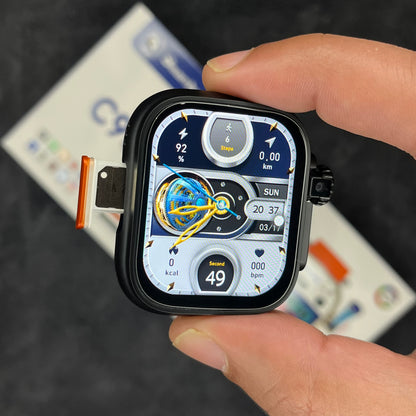 C96 Ultra Android Smartwatch – 6GB RAM & 64GB Storage | 4G/5G SIM Smartwatch