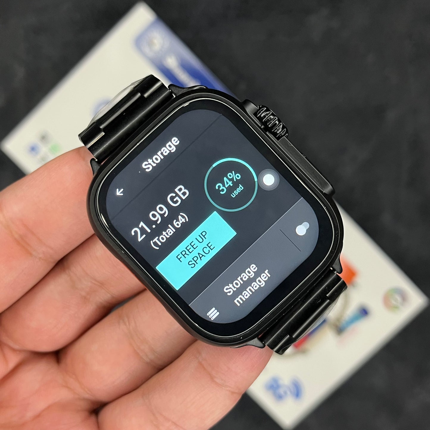 C96 Ultra Android Smartwatch – 6GB RAM & 64GB Storage | 4G/5G SIM Smartwatch