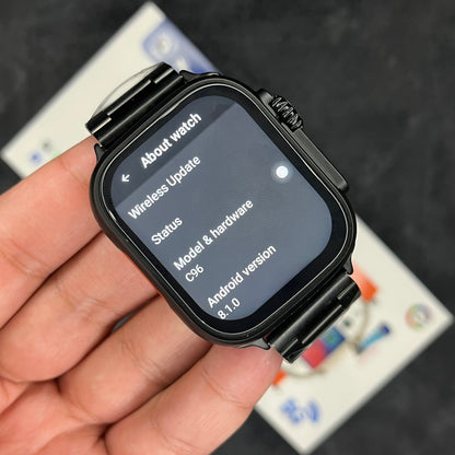 C96 Ultra Android Smartwatch – 6GB RAM & 64GB Storage | 4G/5G SIM Smartwatch