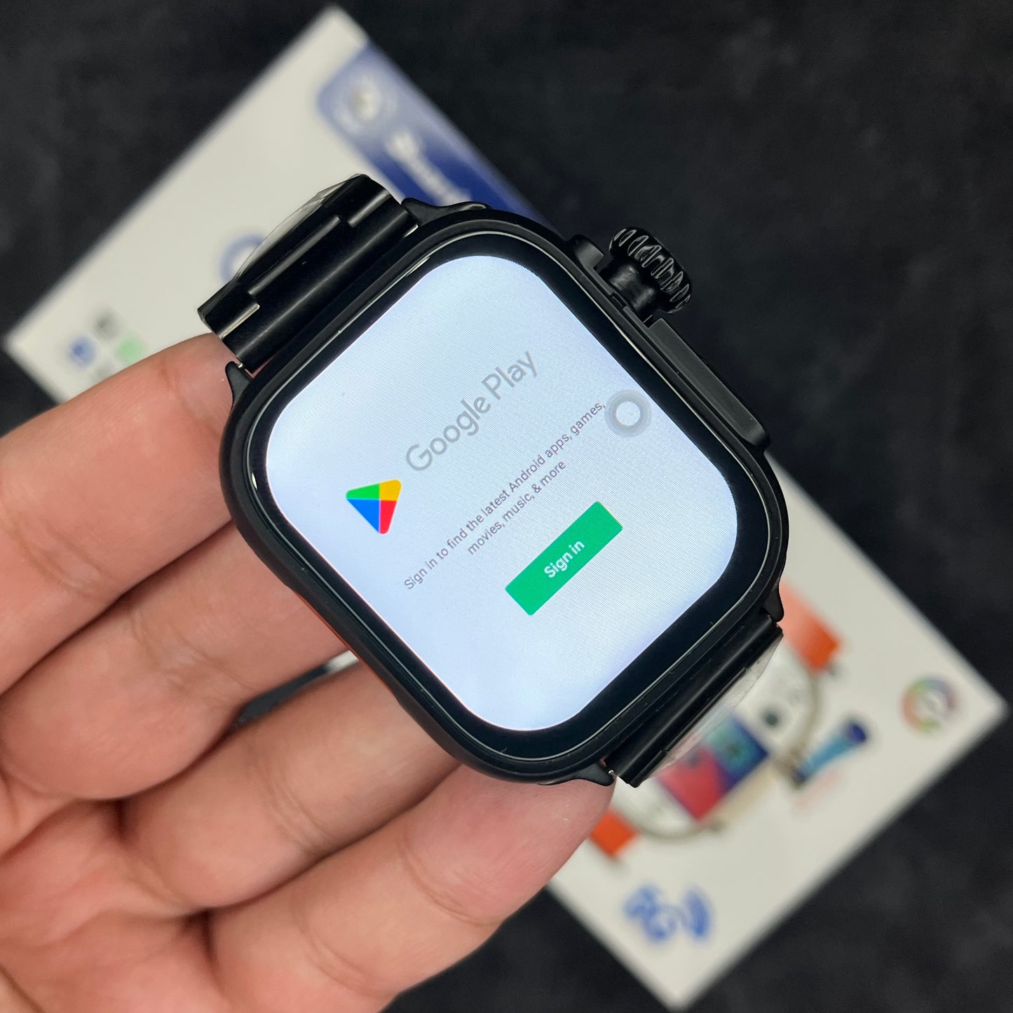 C96 Ultra Android Smartwatch – 6GB RAM & 64GB Storage | 4G/5G SIM Smartwatch