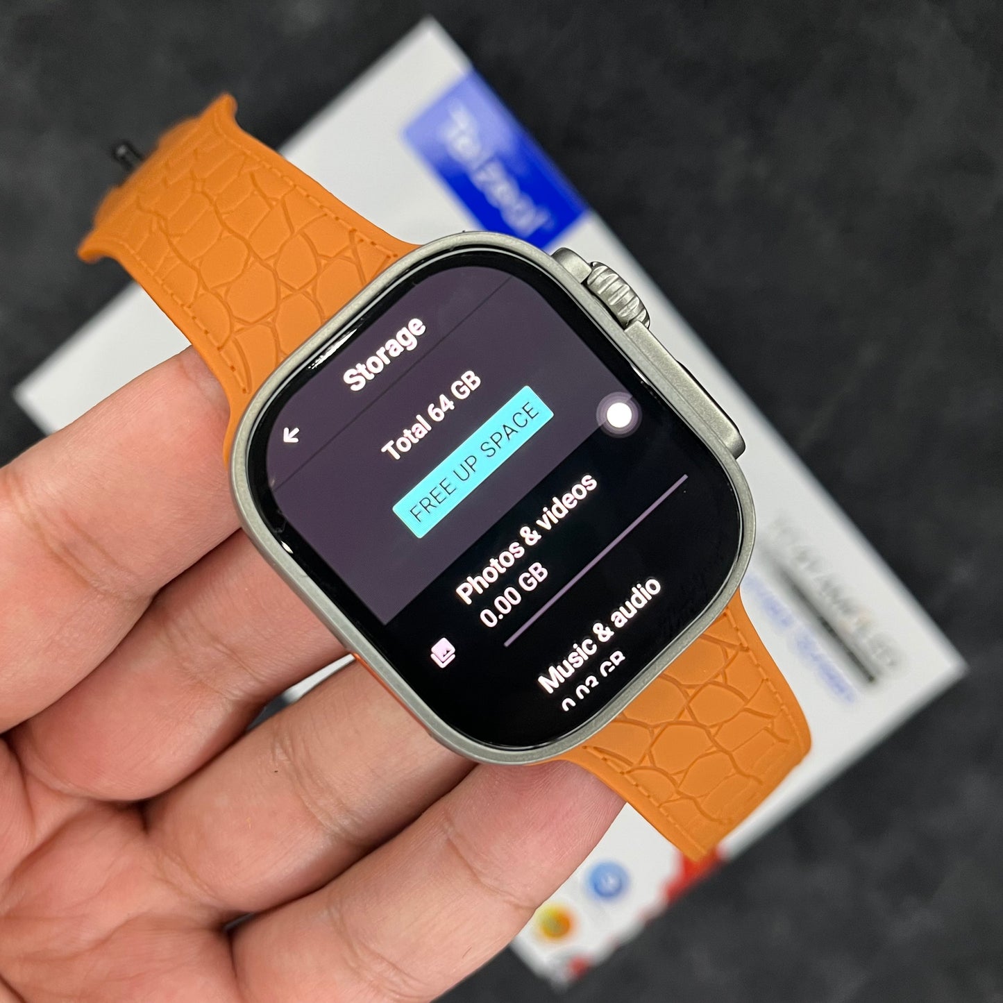 Telzeal TC41 Android Smartwatch – 6GB RAM & 64GB Storage | 4G SIM Smartwatch
