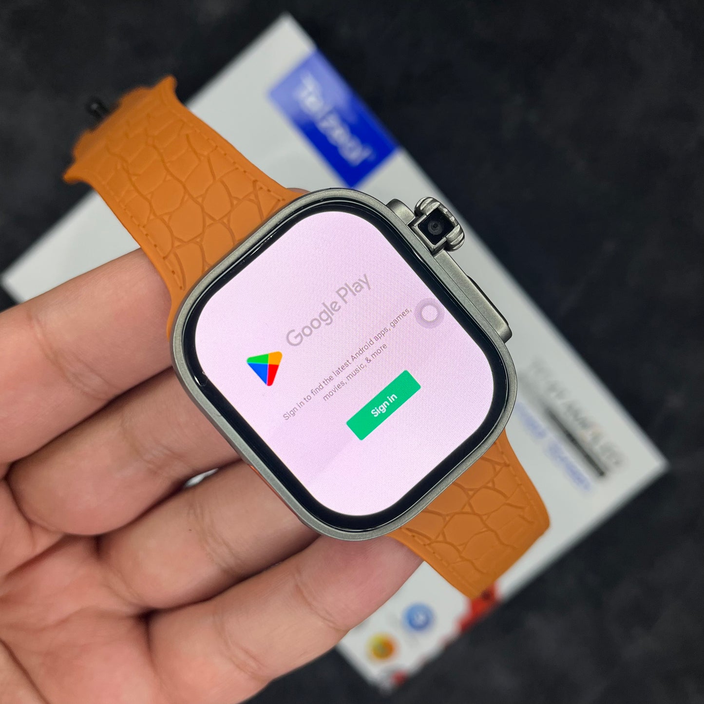 Telzeal TC41 Android Smartwatch – 6GB RAM & 64GB Storage | 4G SIM Smartwatch