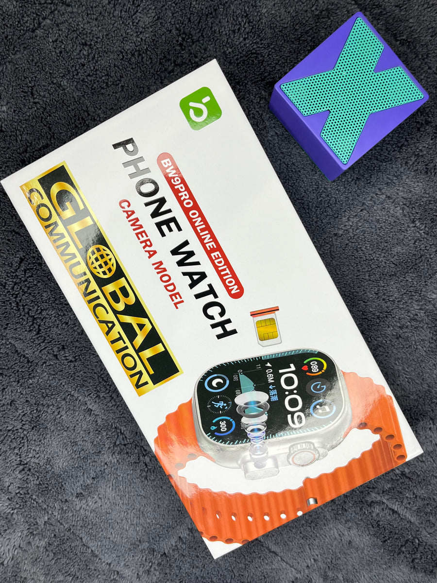 BW9PRO Online Edition Smartwatch — SIM, Camera & Full Smart Features