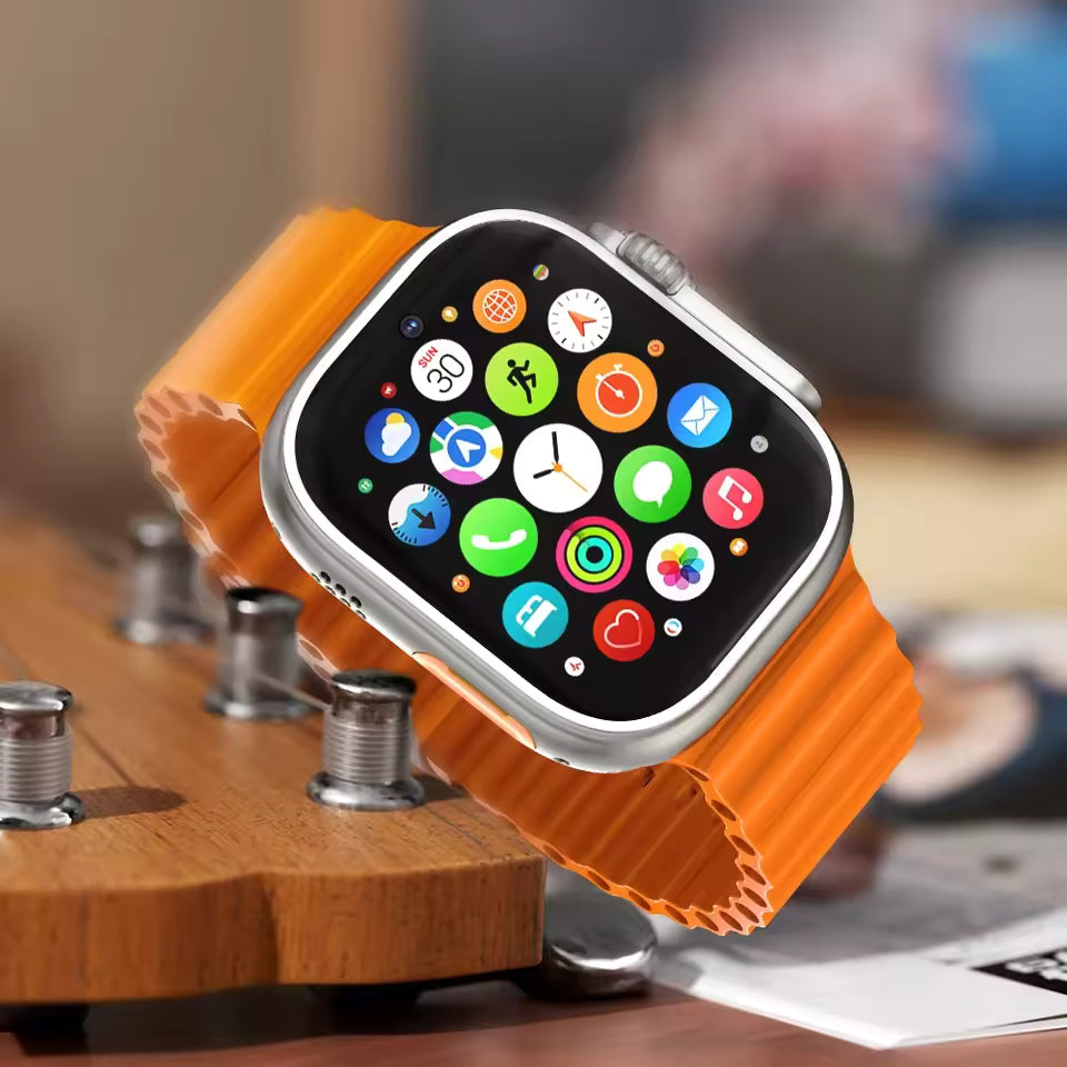 S9 Ultra 4G SIM Card Smartwatch | Dual Camera | GPS Tracker | Video Call | Heart Rate | SOS Call | Android Phone Watch