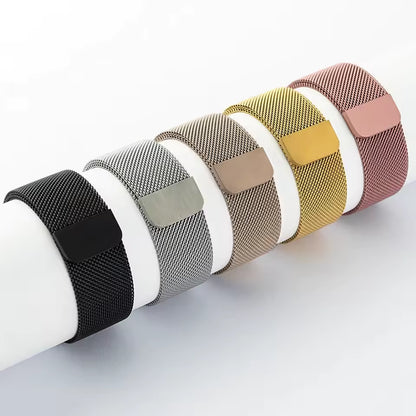 Premium Milanese Loop Strap for Apple Watch (Ultra 2 / Ultra / Series 11–3 / SE) – Magnetic Stainless Steel Bracelet (38mm–49mm)