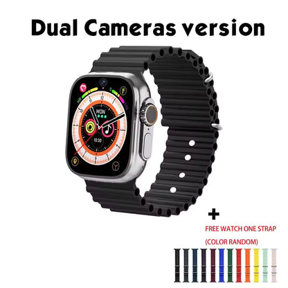 S9 Ultra 4G SIM Card Smartwatch | Dual Camera | GPS Tracker | Video Call | Heart Rate | SOS Call | Android Phone Watch