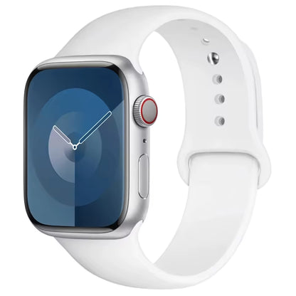Premium Silicone Sport Strap for Smartwatches | 38mm–49mm | Soft & Durable Band for Apple Watch & Other Watches
