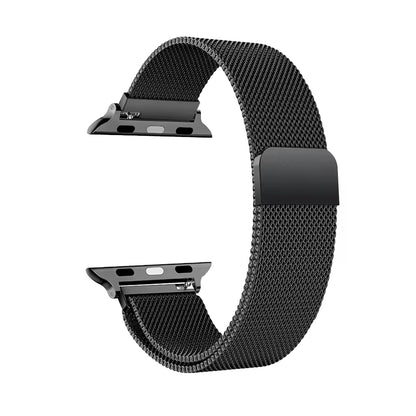 Premium Milanese Loop Strap for Apple Watch (Ultra 2 / Ultra / Series 11–3 / SE) – Magnetic Stainless Steel Bracelet (38mm–49mm)