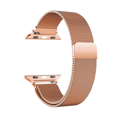 Premium Milanese Loop Strap for Apple Watch (Ultra 2 / Ultra / Series 11–3 / SE) – Magnetic Stainless Steel Bracelet (38mm–49mm)
