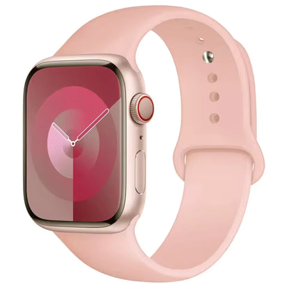 Premium Silicone Sport Strap for Smartwatches | 38mm–49mm | Soft & Durable Band for Apple Watch & Other Watches