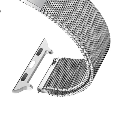 Premium Milanese Loop Strap for Apple Watch (Ultra 2 / Ultra / Series 11–3 / SE) – Magnetic Stainless Steel Bracelet (38mm–49mm)