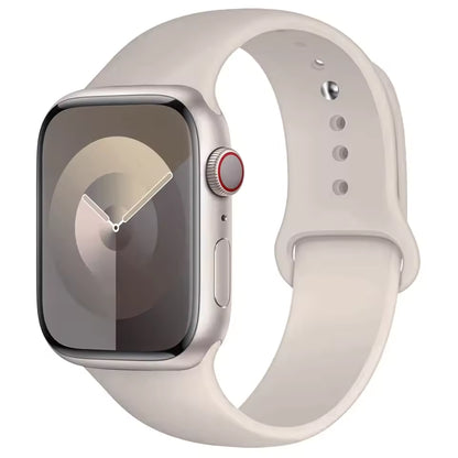Premium Silicone Sport Strap for Smartwatches | 38mm–49mm | Soft & Durable Band for Apple Watch & Other Watches