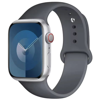 Premium Silicone Sport Strap for Smartwatches | 38mm–49mm | Soft & Durable Band for Apple Watch & Other Watches