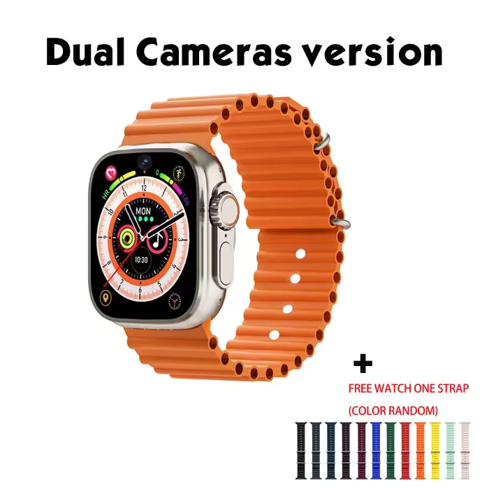 S9 Ultra 4G SIM Card Smartwatch | Dual Camera | GPS Tracker | Video Call | Heart Rate | SOS Call | Android Phone Watch