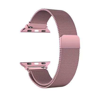 Premium Milanese Loop Strap for Apple Watch (Ultra 2 / Ultra / Series 11–3 / SE) – Magnetic Stainless Steel Bracelet (38mm–49mm)