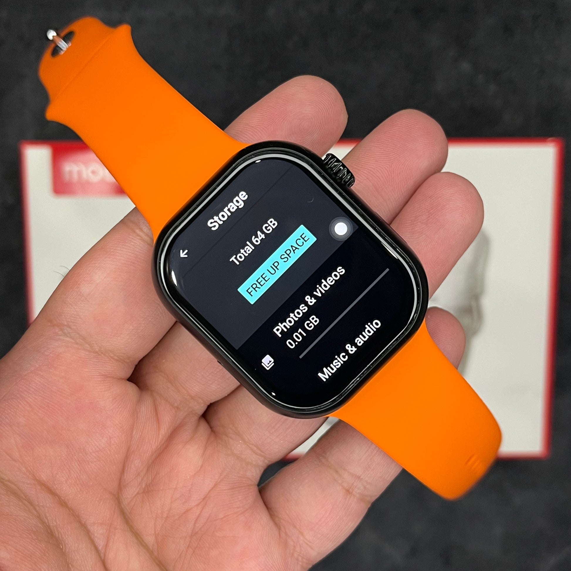 ST12 smartwatch side view design Android watch Pakistan