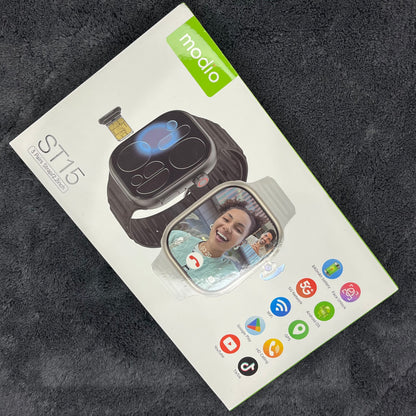 ST15 Android smartwatch HD display smooth touch Pakistan