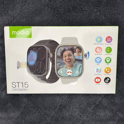 ST15 smartwatch calling feature 5G SIM Android watch Pakistan