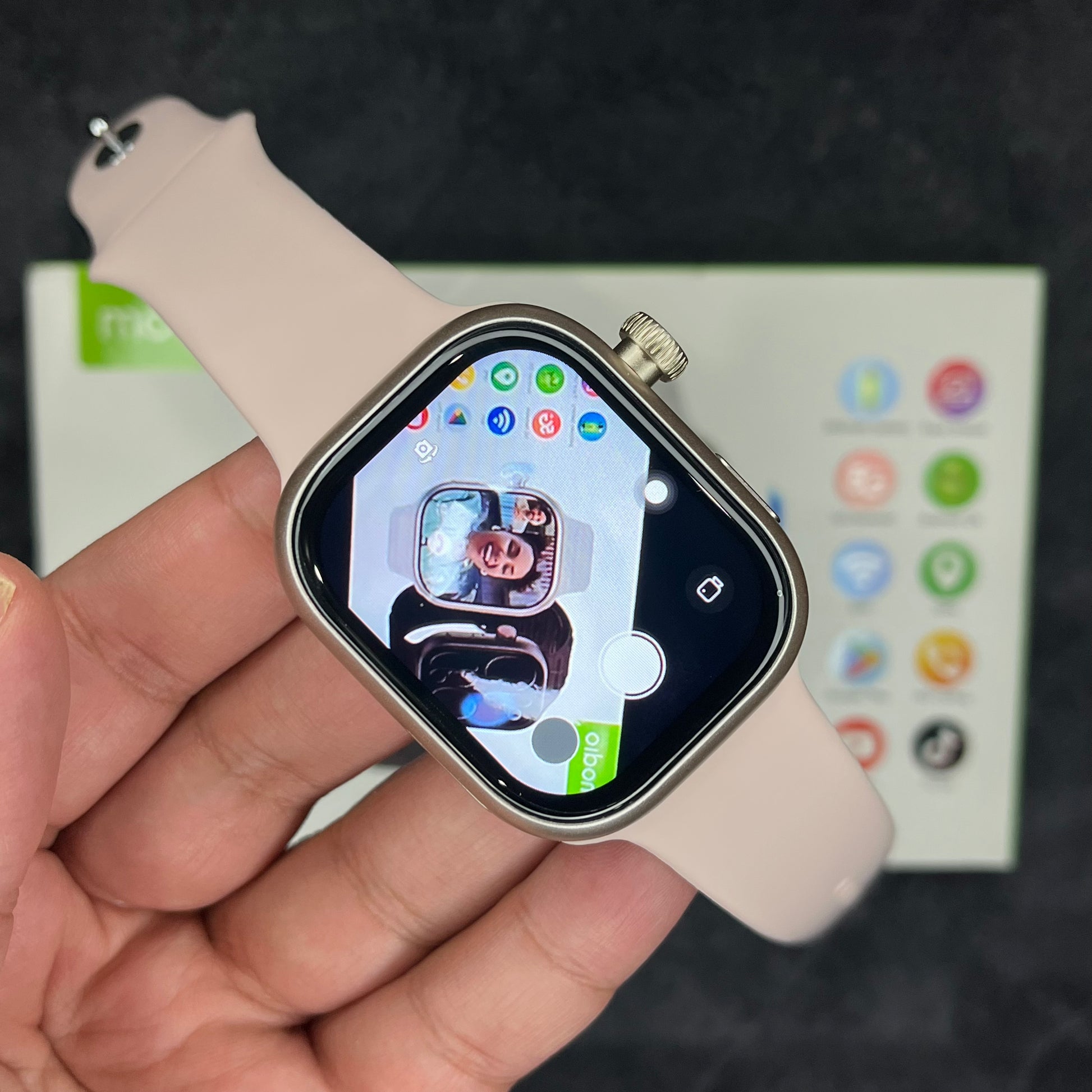 ST15 smartwatch rotating camera 5G Android watch Pakistan