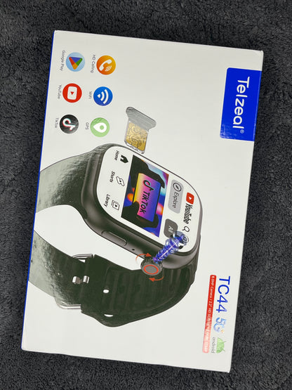 TC44 smartwatch Play Store apps WhatsApp TikTok