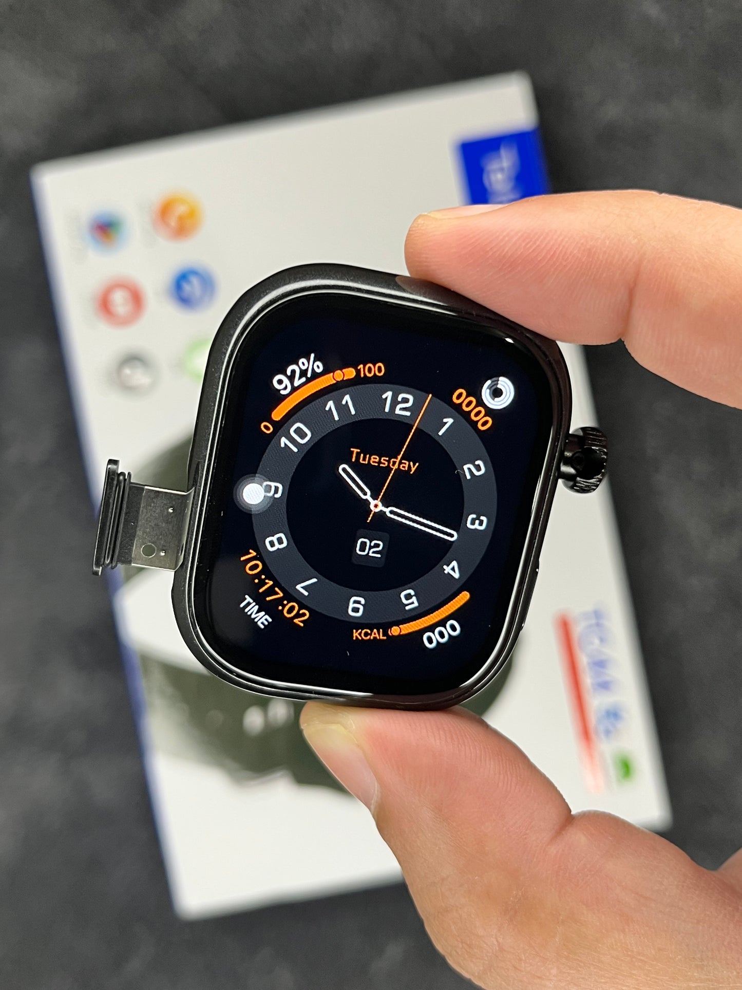 TC44 smartwatch SIM card support 5G Android watch