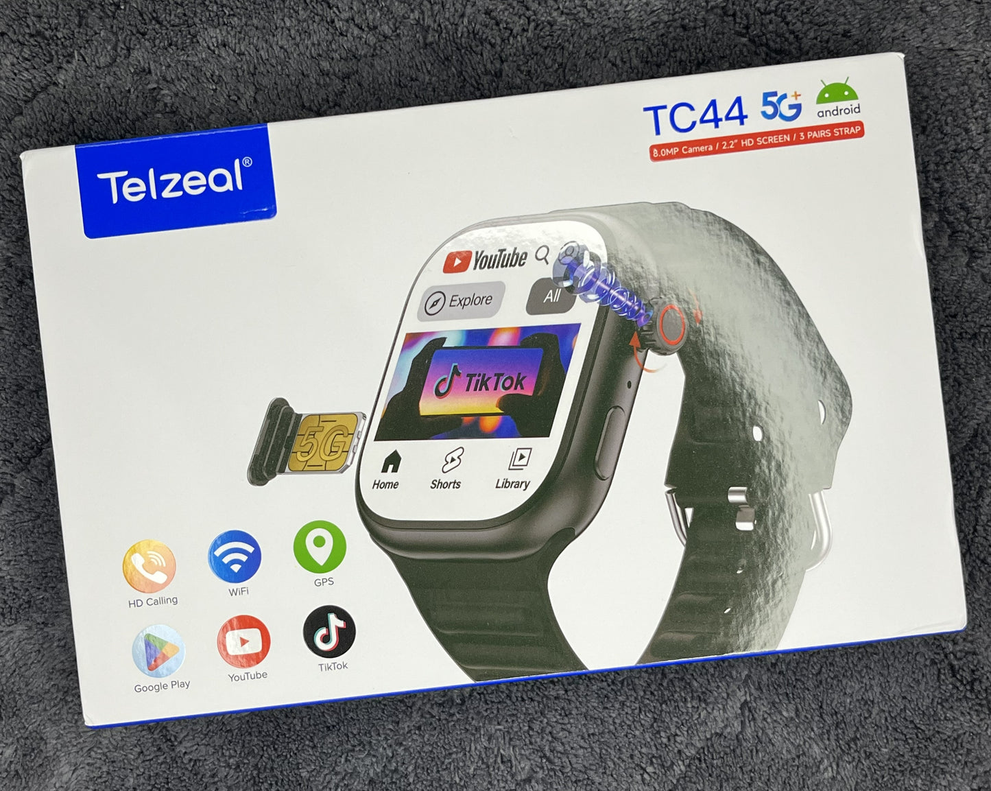Tezeal TC44 Android Smartwatch 6GB RAM 64GB Pakistan